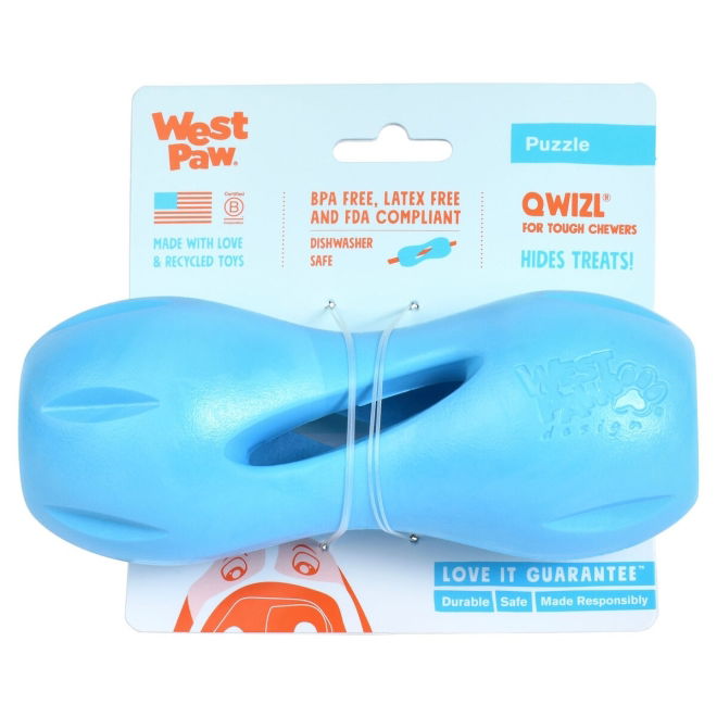 West Paw Qwizl Blå 1-pk