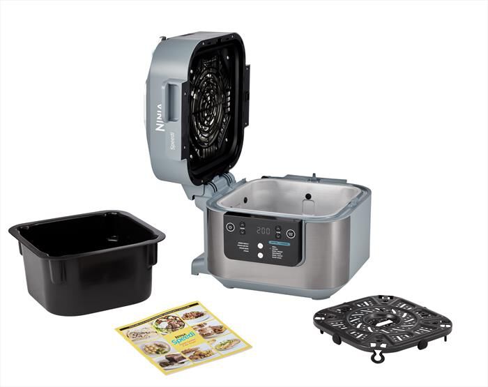 NINJA - Rapid cooker-friggitrice aria Speedi ON400EU-grigio