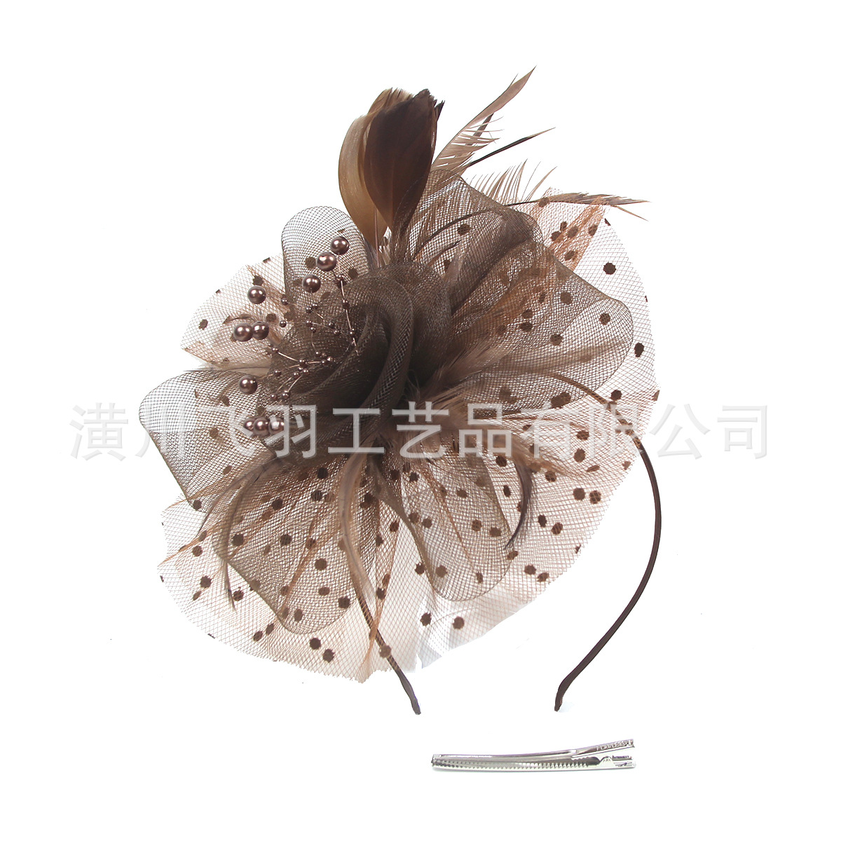 Feather hairband headdress