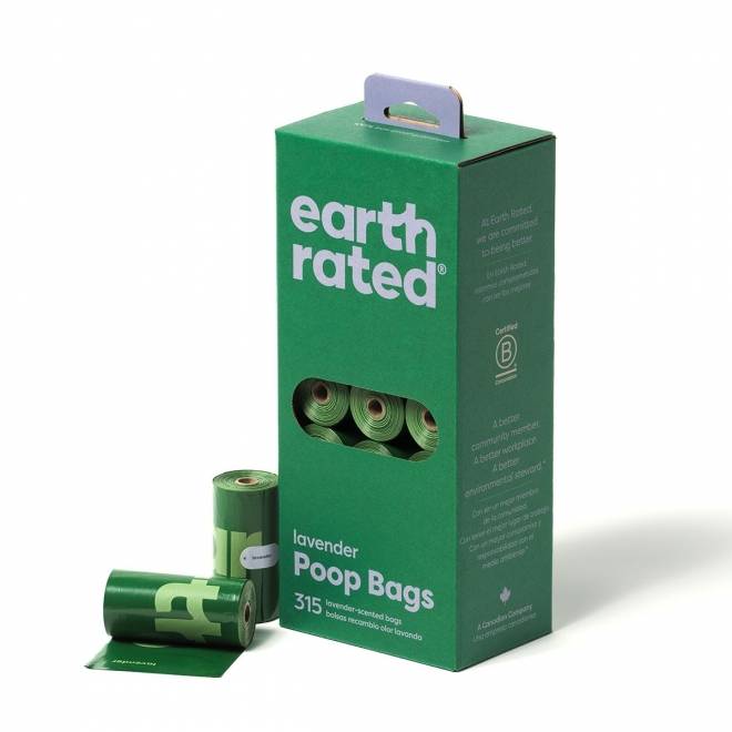Earth Rated Hundeposer med Lavendelduft