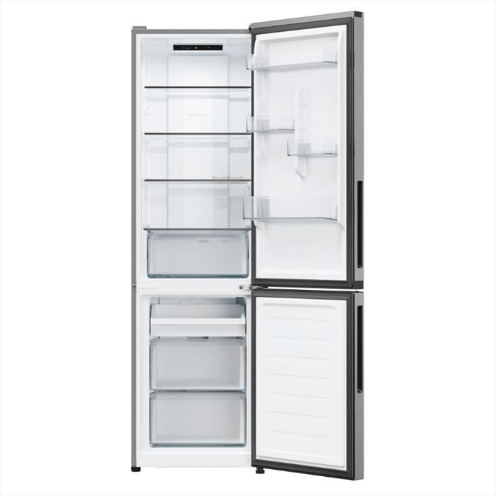 CANDY - Frigorifero combinato CNCQ2T518EX Classe E 279 lt-Acciaio inox