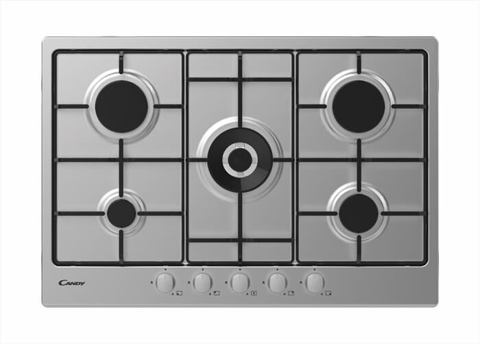 CANDY - Piano cottura a gas CHW74WX 74,5cm-INOX