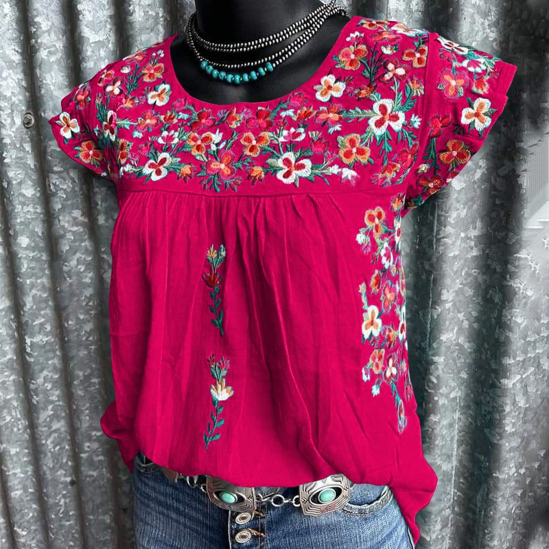 Women's West Floral Comfort Graphic Tees