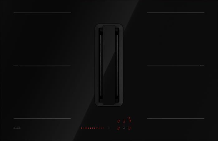 ASKO - Piano cottura induzione HIH 3843 FB1 80 cm-Vetro nero