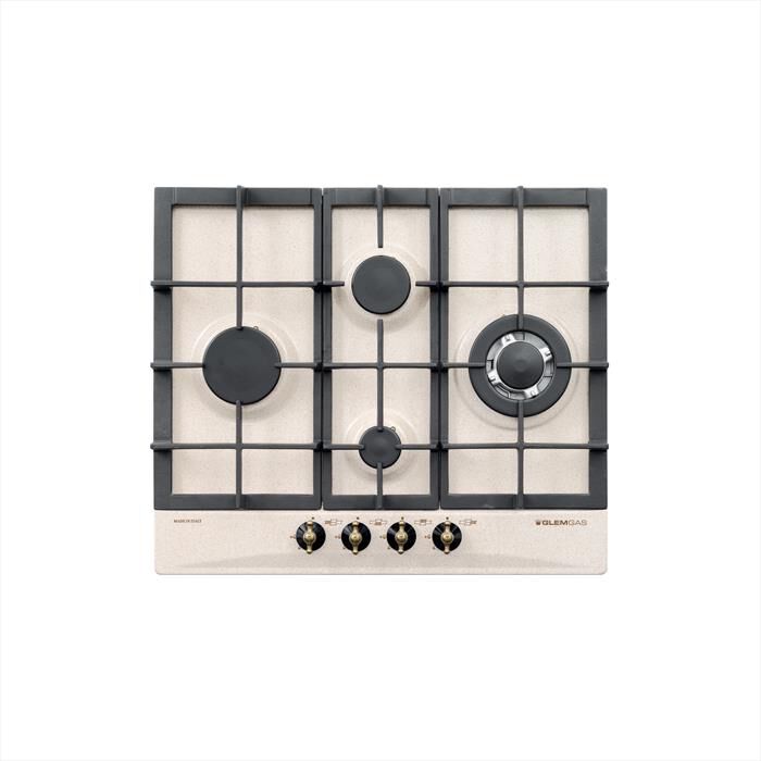GLEM GAS - Piano cottura a gas GT645HSA- 58,5cm-Avena
