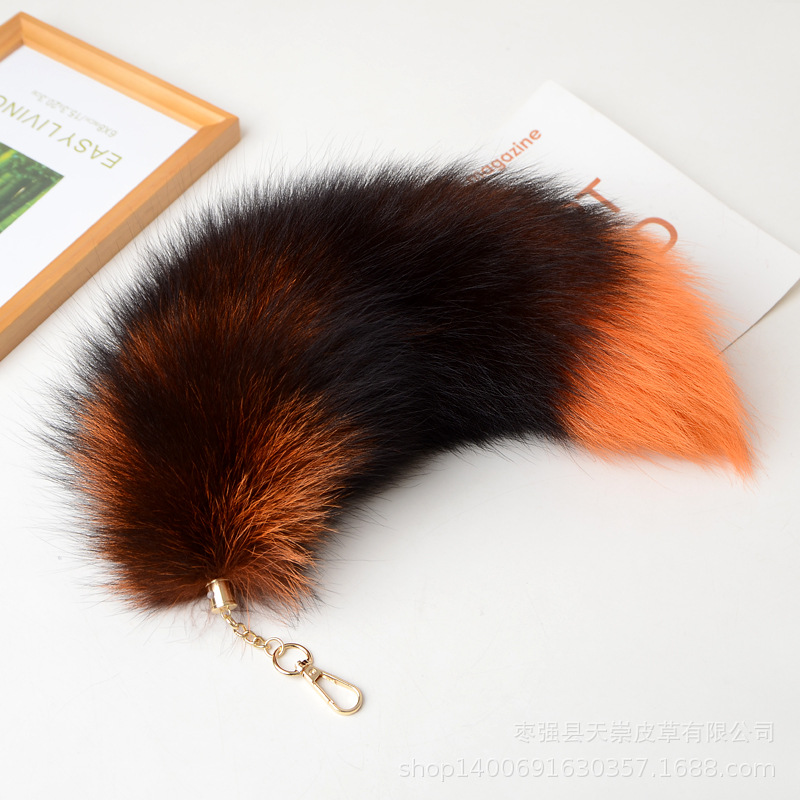 Fox tail pendant