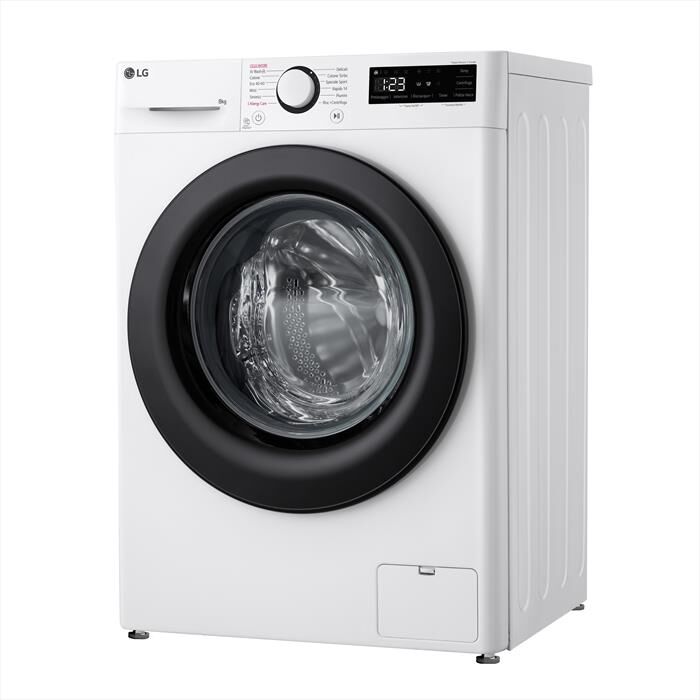 LG - Lavatrice AI DD R3 F2R3S08NSWB 8kg Classe A-Bianco