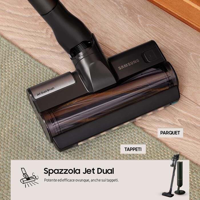 SAMSUNG - VS20A95943N/WA BESPOKE JET-Woody Green