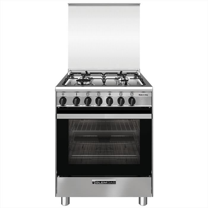 GLEM GAS - Cucina SA664MI6 Classe A-Inox