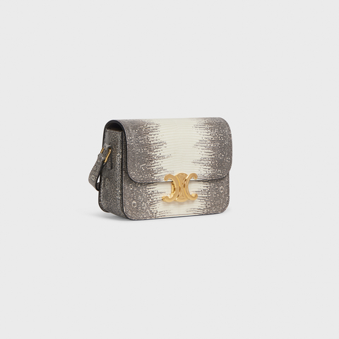 TEEN TRIOMPHE BAG IN LIZARD NATURAL