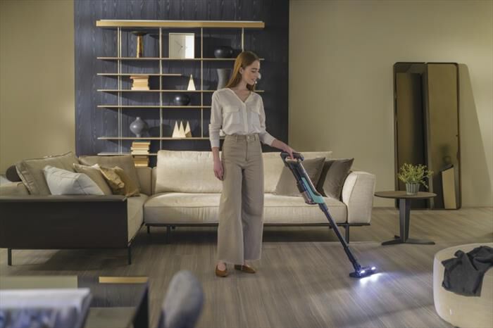 HOOVER - Aspirapolvere ricaricabile HF201P 011-Blu