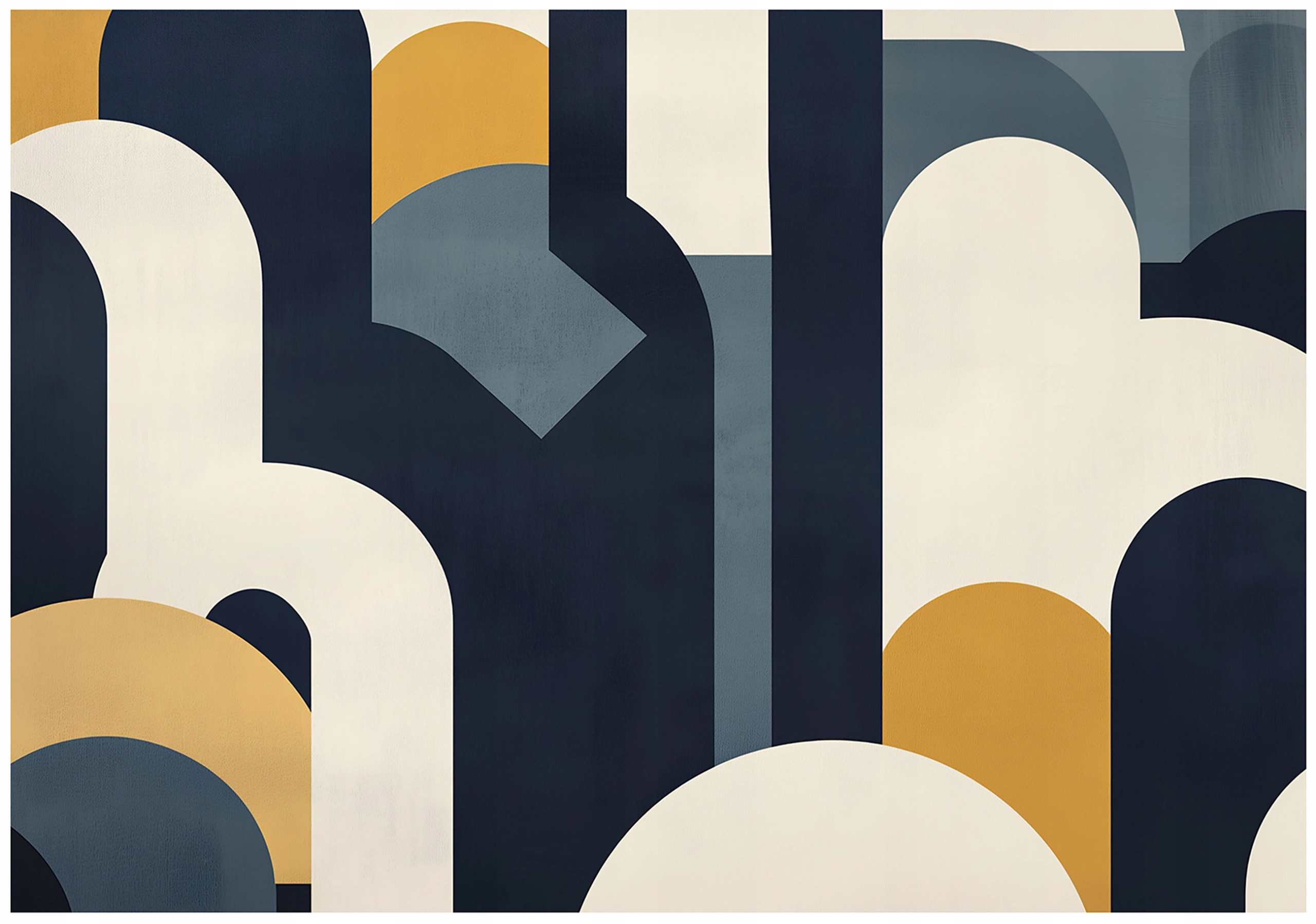 Abstract Art Deco wall mural for the bedroom or living room, non-woven wallpaper