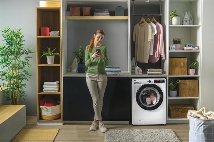 HOOVER - Lavatrice H3WPS4376TAMB6-S 7 Kg Classe A-Bianco