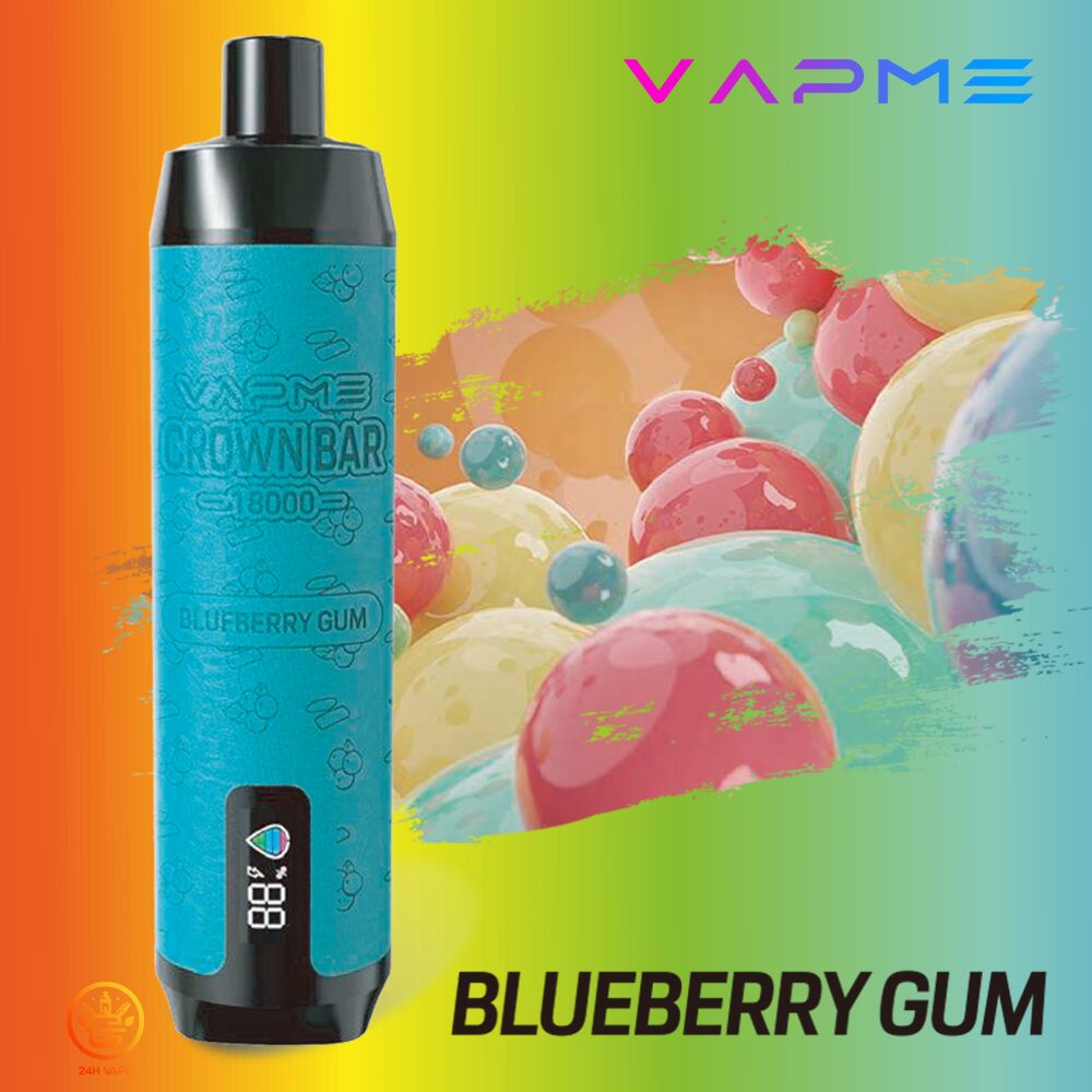 （3 pieces）VAPME Crown Bar 18000 Pro Max Leather Disposable Vape Pen 18000 puffs