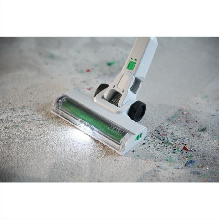 BLACK & DECKER - Scopa elettrica REVSV18D1HF-BIANCO / VERDE