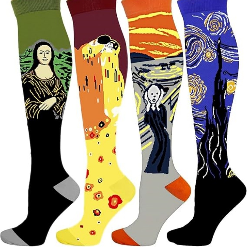 LUNULA 4 Pairs Compression Socks