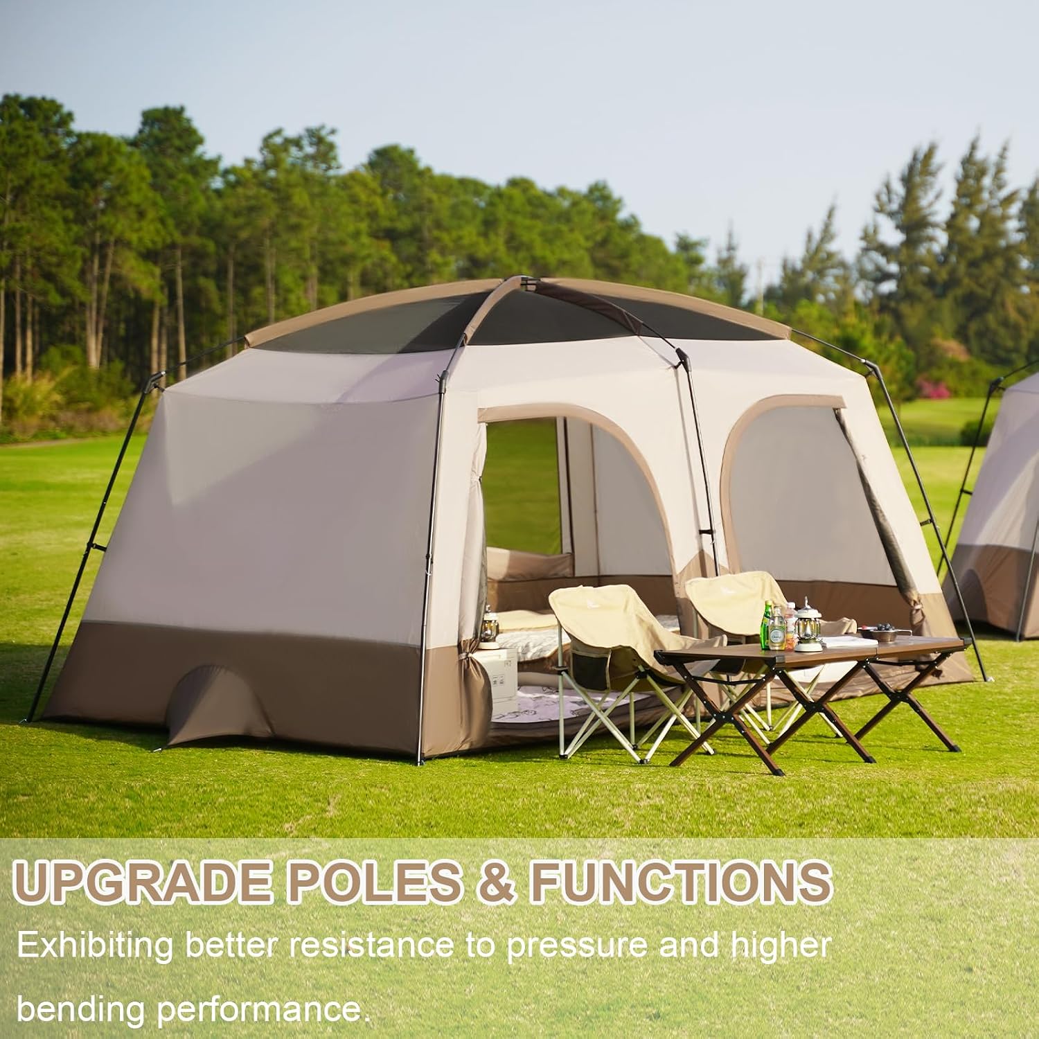 Easy Install Waterproof Outdoor Tent for Camping Hiking
