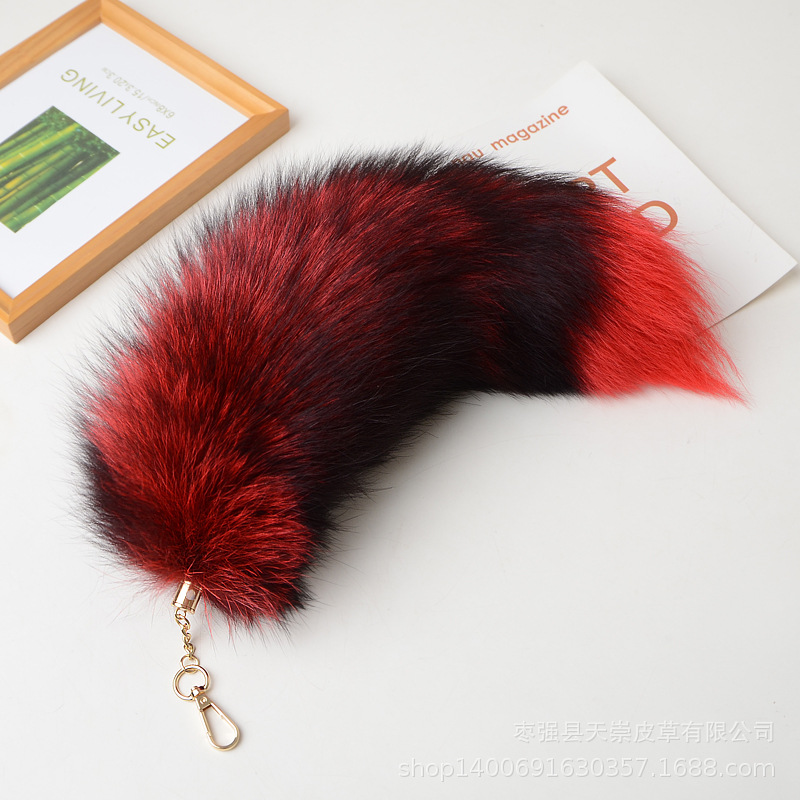 Fox tail pendant