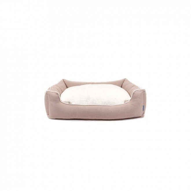 Resploot Sherpa Hundeseng, Beige