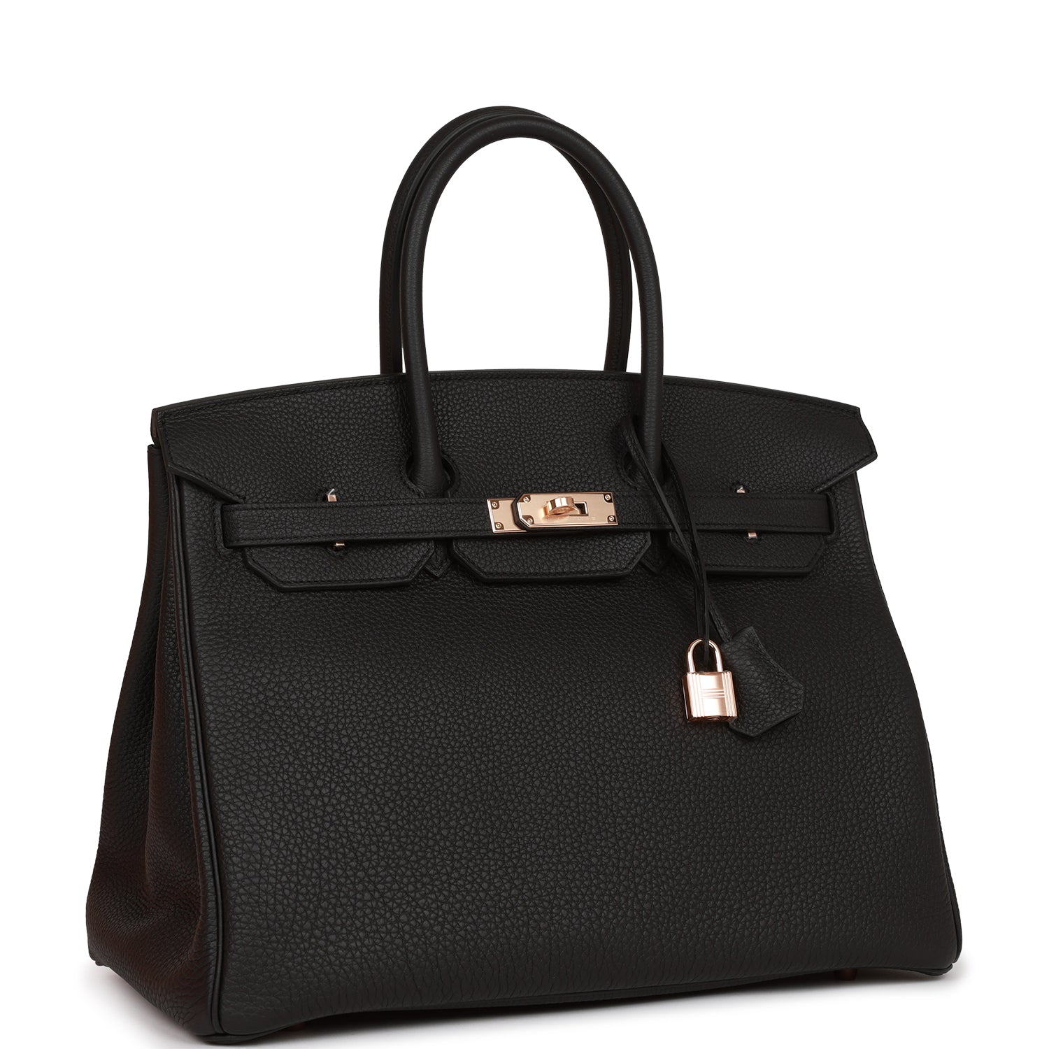 Birkin 35 Black Togo Rose Gold Hardware