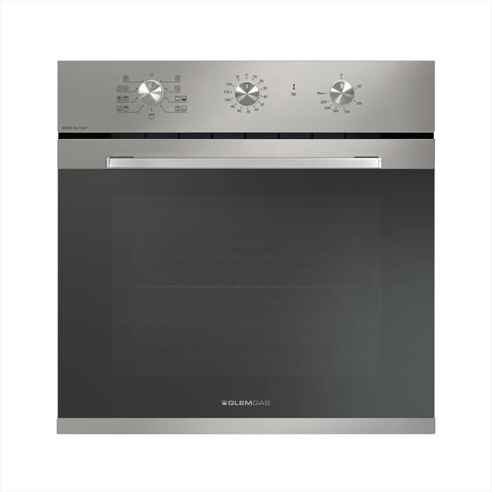 GLEM GAS - Forno incasso elettrico GFX92IX-S6 Classe A-Acciaio Satinato