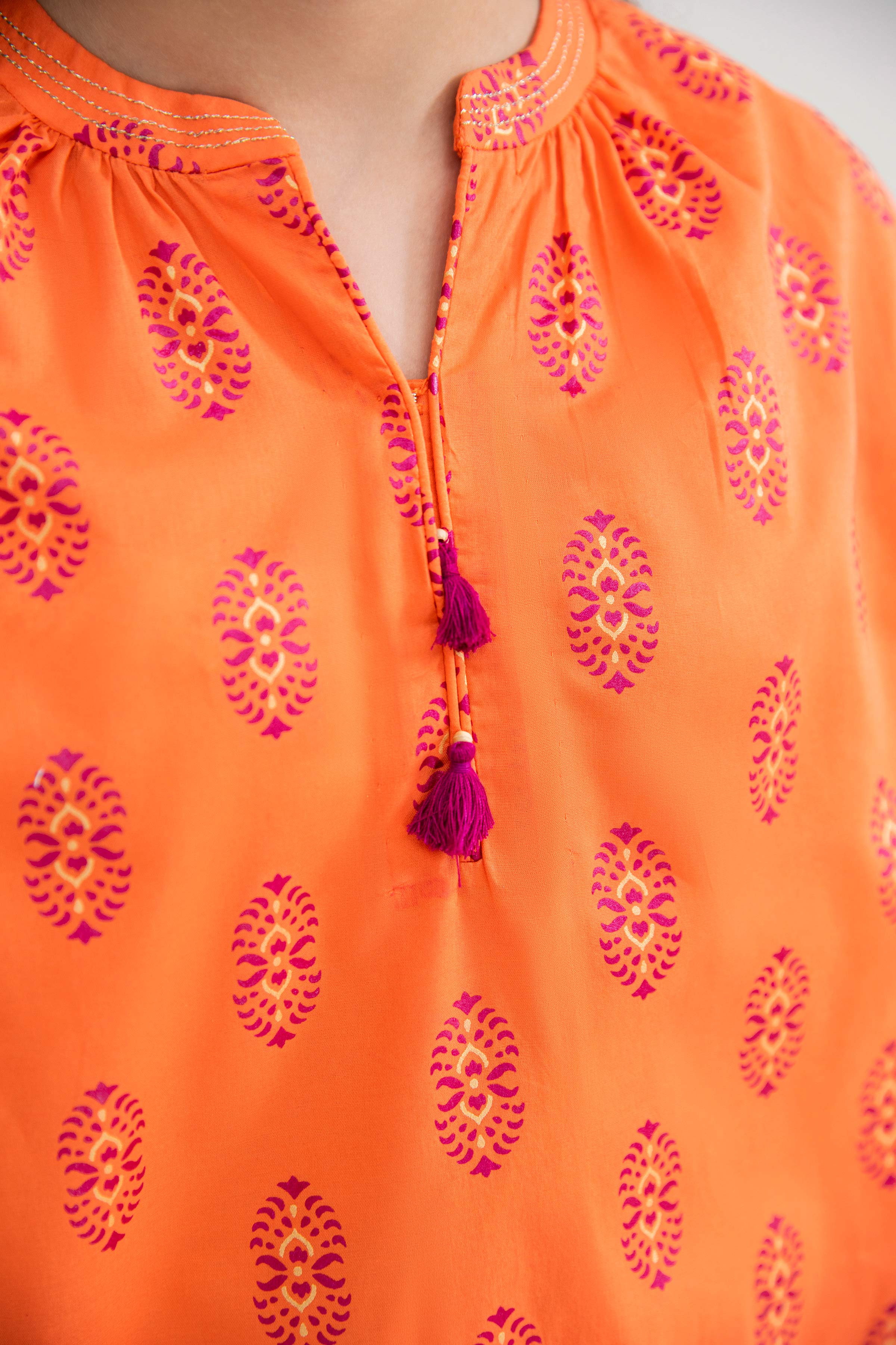 Orange Co-Ord - KPL06126