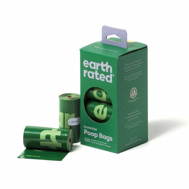 Earth Rated Hundeposer med Lavendelduft
