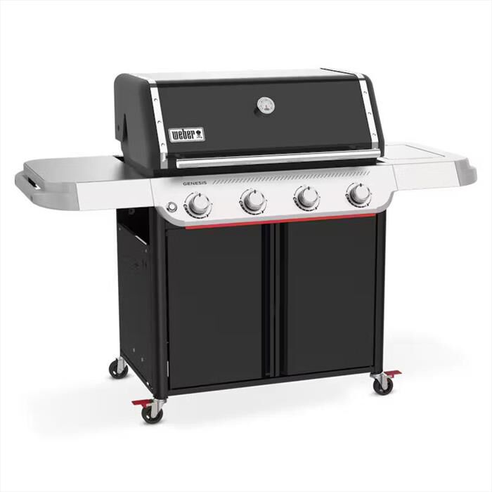 WEBER - Barbecue a 4 bruciatori GENESIS E-415-Nero / Alluminio