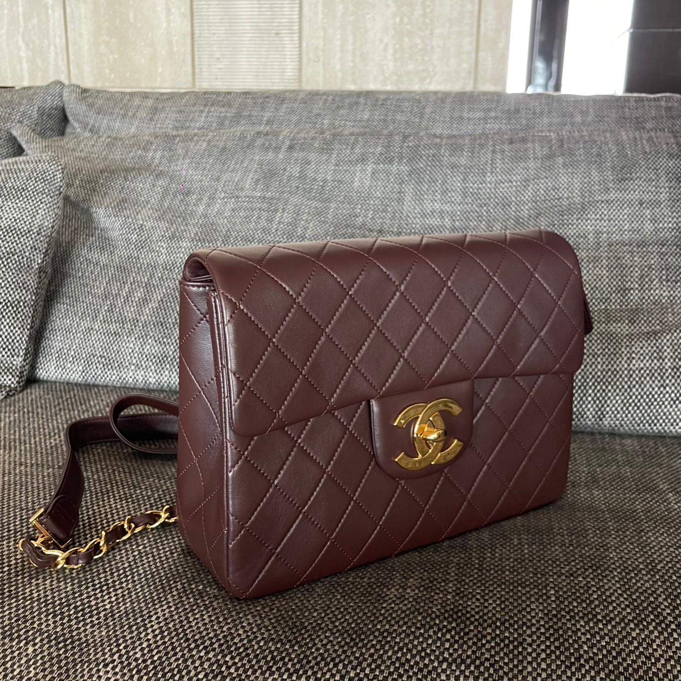 Vintage Large CC Flap Backpack - Mocuir