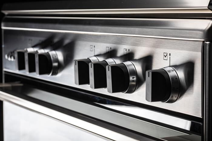 GLEM GAS - Cucina a gas U654VI Classe A-INOX