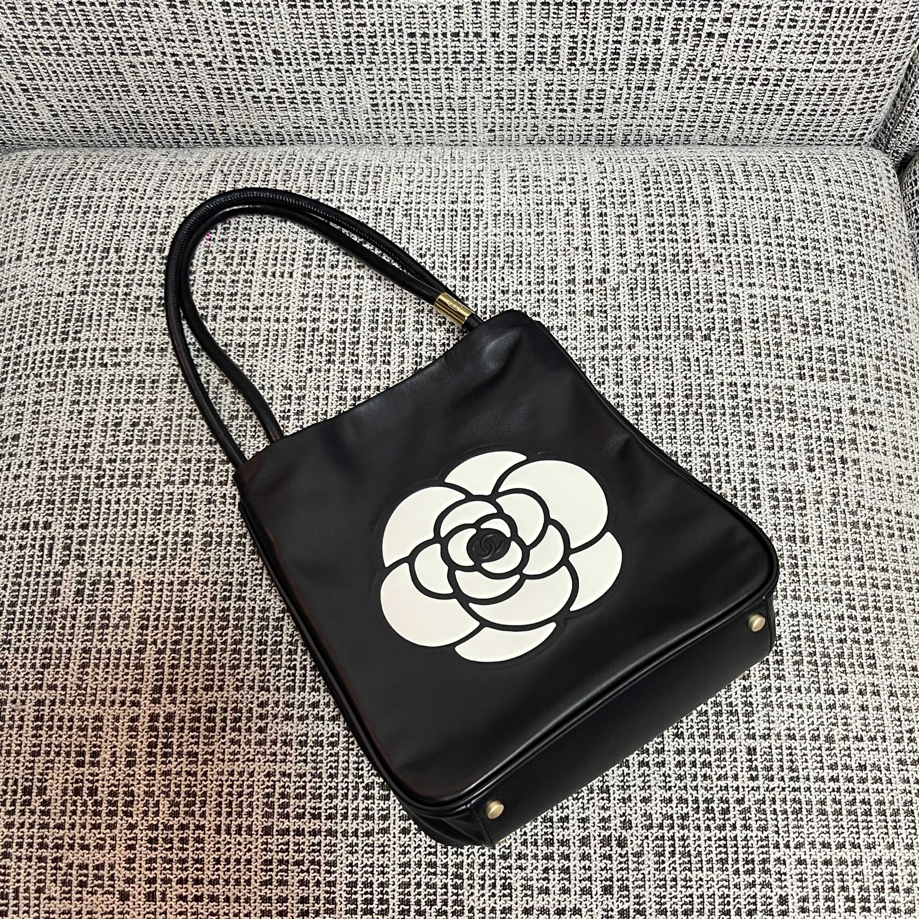 Vintage Camellia Tote Bag（Camellia tote） - Mocuir