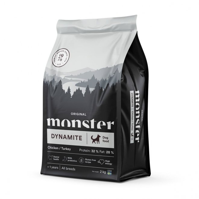 Monster Dog Dynamite All Breed Kylling & Kalkun
