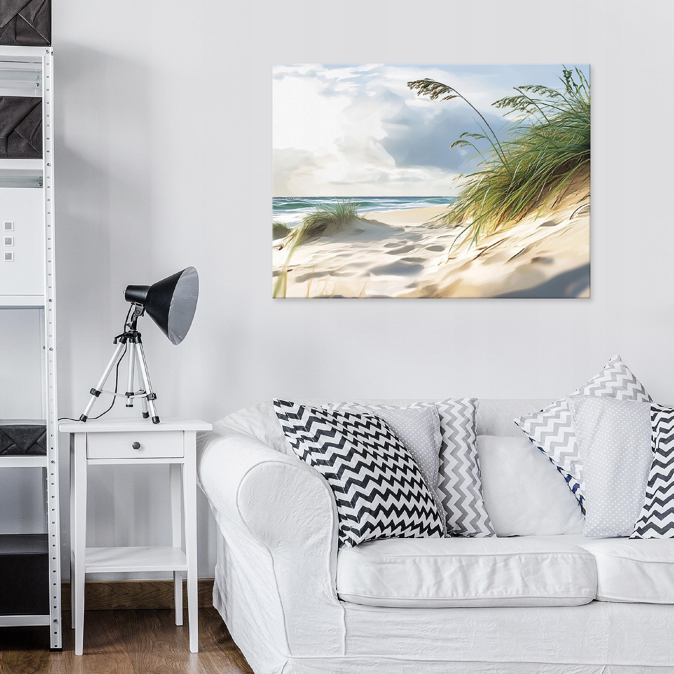 Canvas painting wall sea beach nature for bedroom living room kitchen 40x30