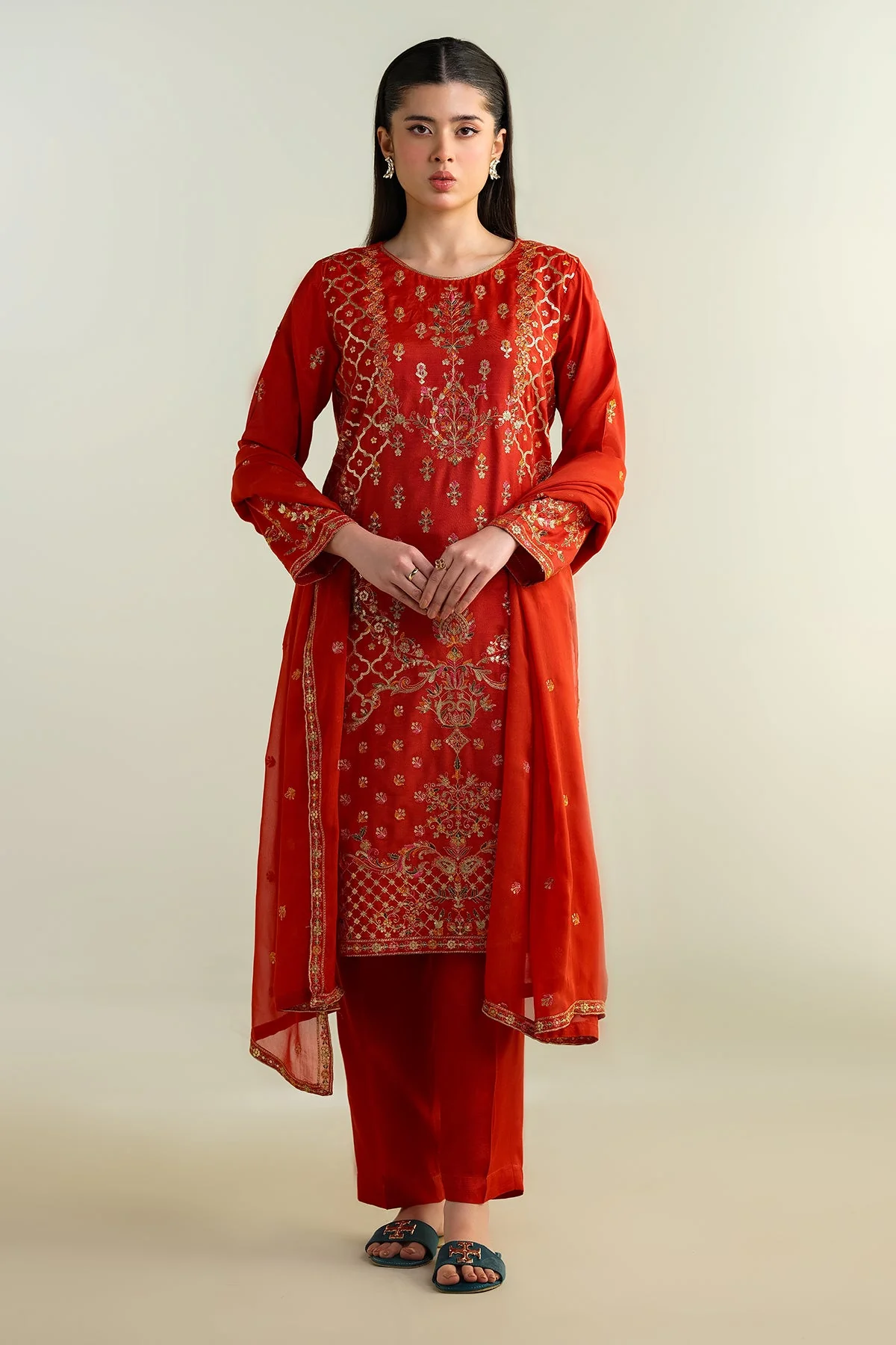 SILK | EMBROIDERED