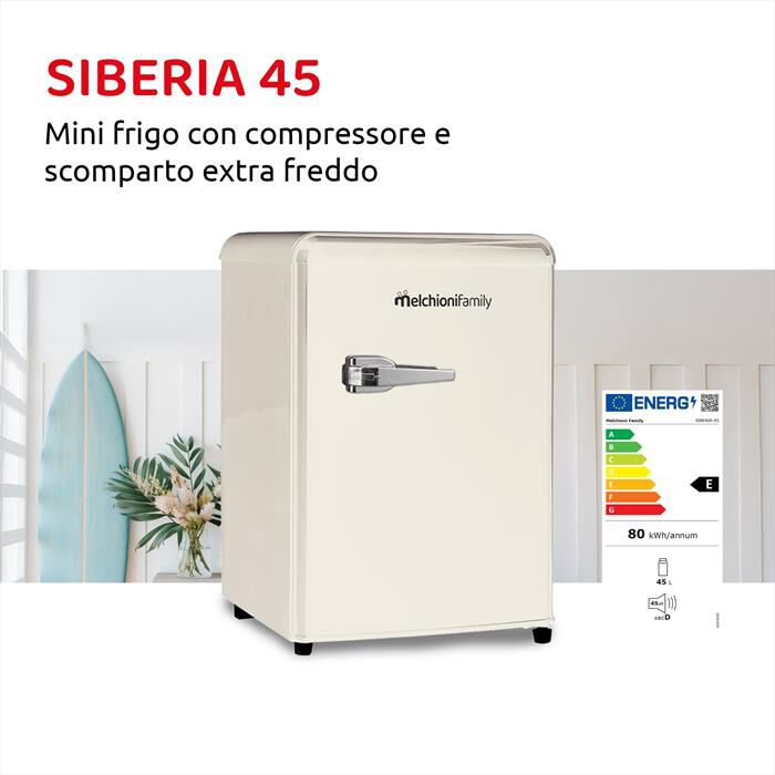 MELCHIONI FAMILY - SIBERIA 45 - PANNA-Panna / Metallo