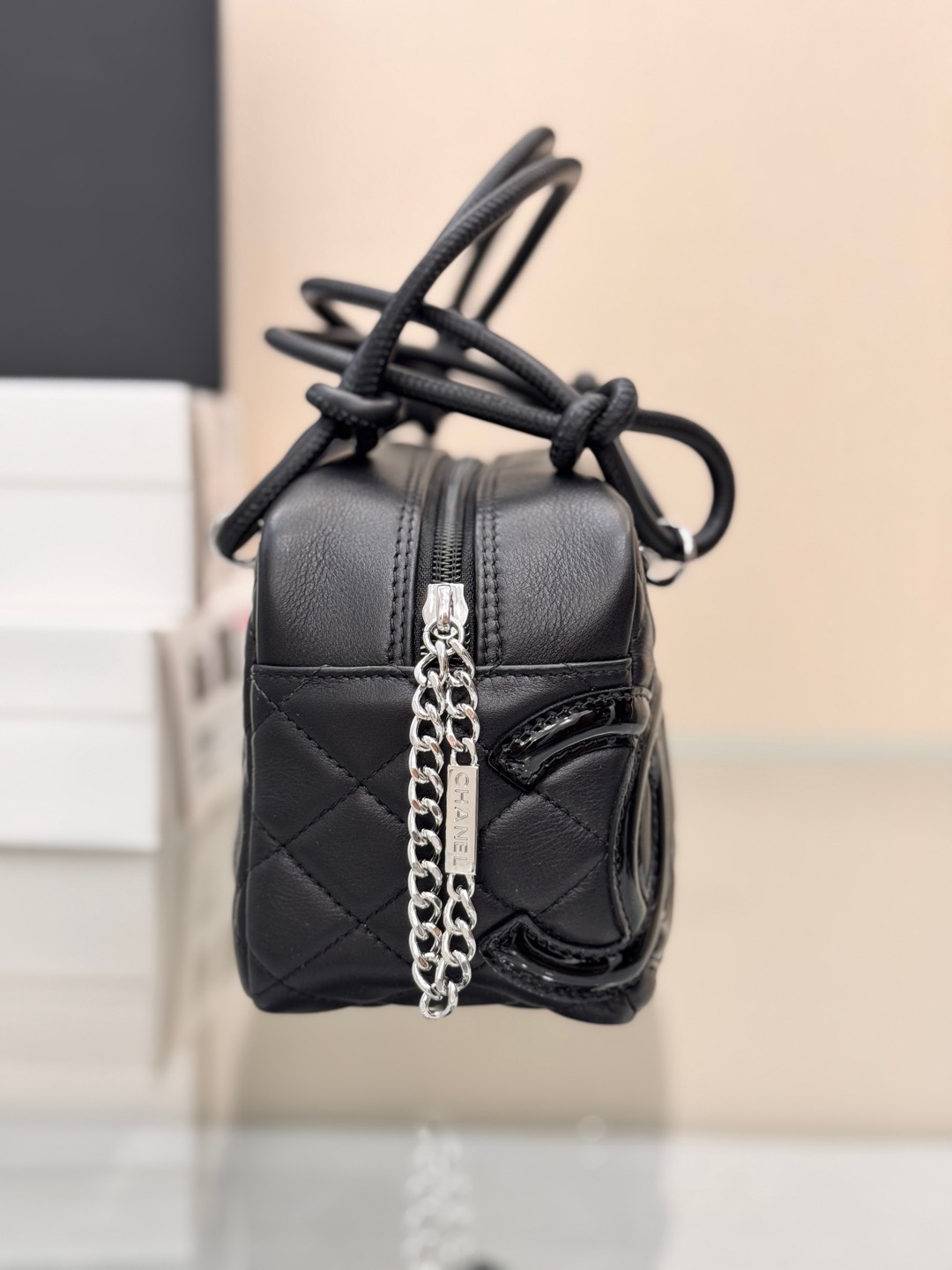 Mini Bowling Bag（So Black） - Mocuir