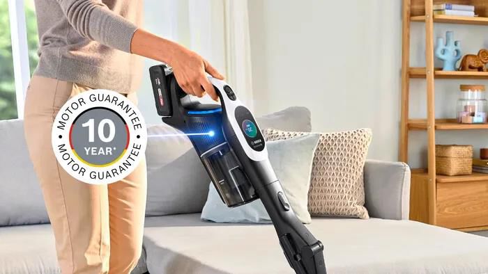 BOSCH - Aspirapolvere ricaricabile BCS1041WAC-Black,White