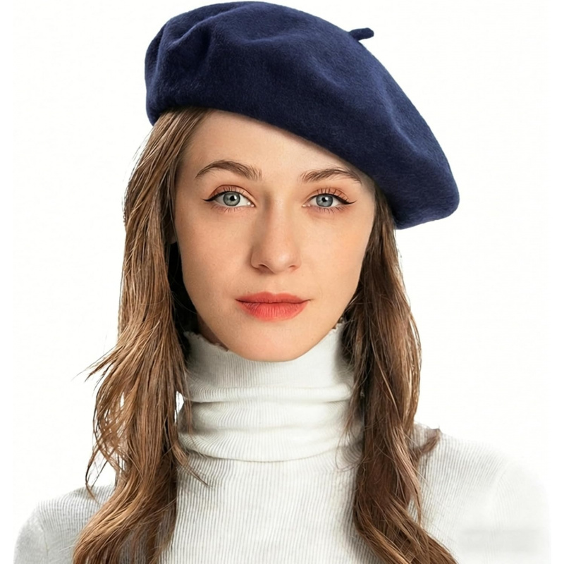 Wool French Beret Hat