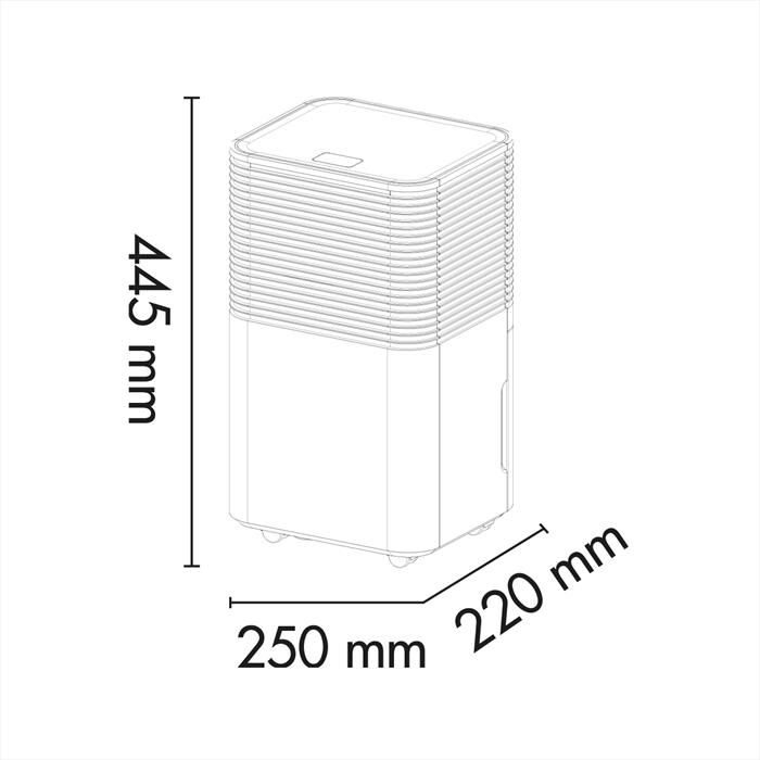 ARGO - Umidificatore LILIUM ART 13-Bianco