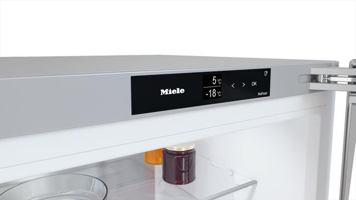 MIELE - Frigorifero combinato KFN 4796 CD EL ClasseC 485lt-Acciaio inossidabile