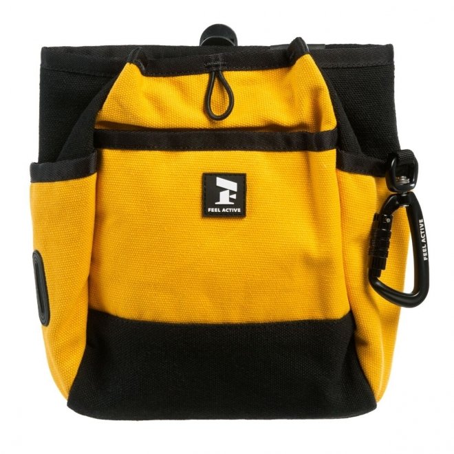 Feel Active Treat bag Canvas, gul