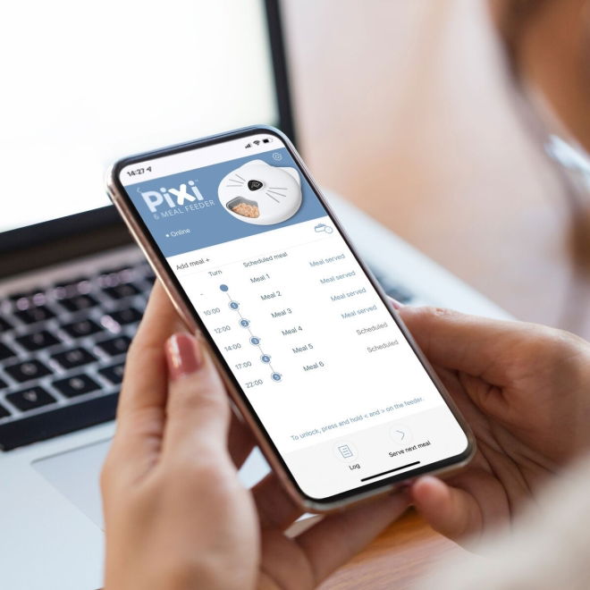 Catit PIXI Smart Fôrautomat 6 måltider