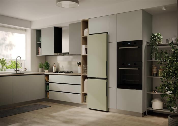 CANDY - Frigorifero combinato CNCQ2T518EC Classe E 279 lt-Crema