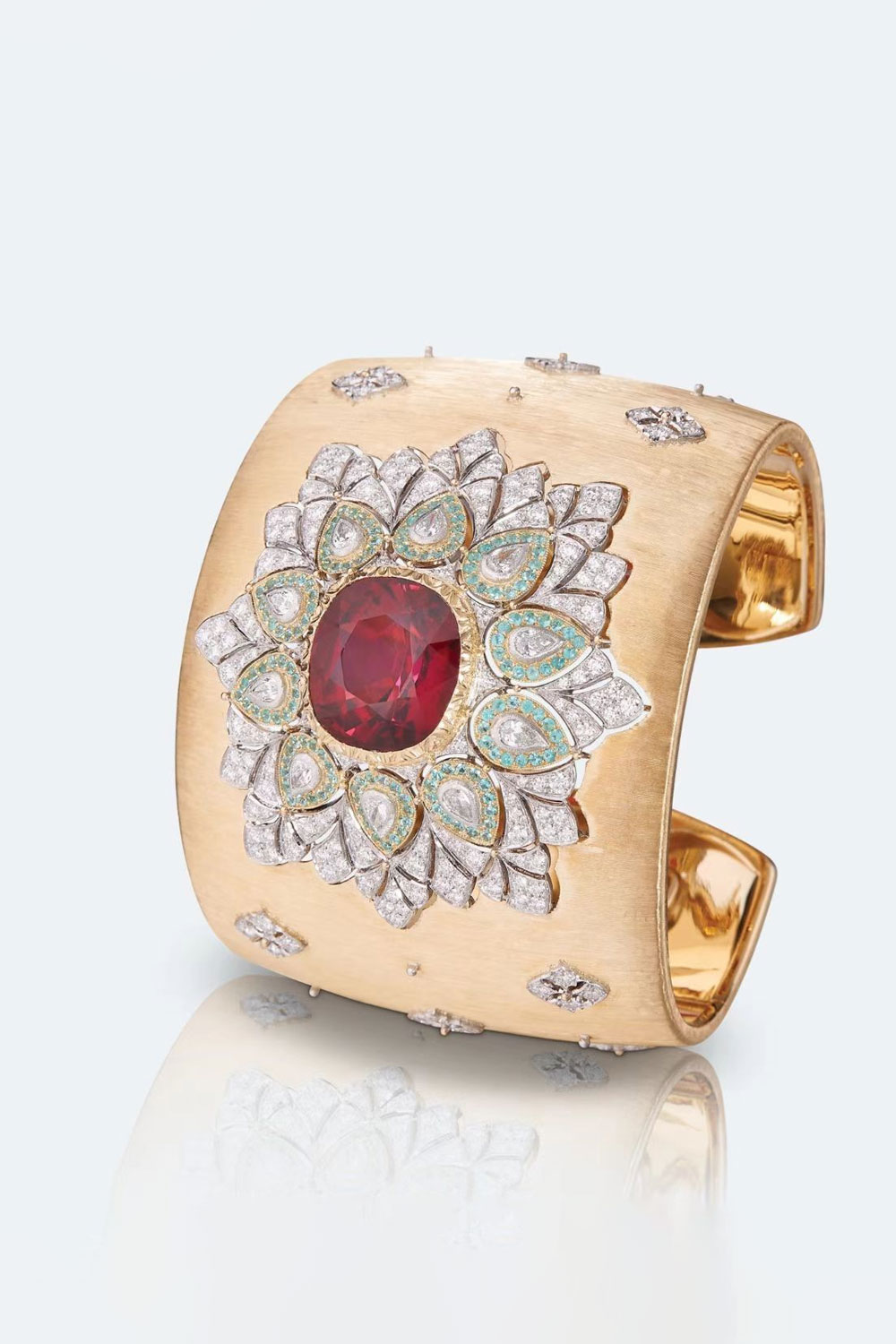 Red Tourmaline Bracelet