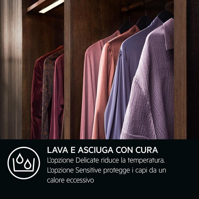 AEG - Asciugatrice TR7HG8C 8Kg Classe C-Bianco