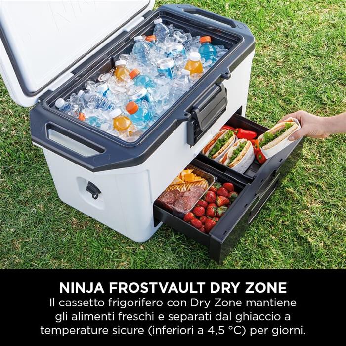 NINJA - FRIGO PORTATILE FROSTVAULT 47LT-Bianco nuvola