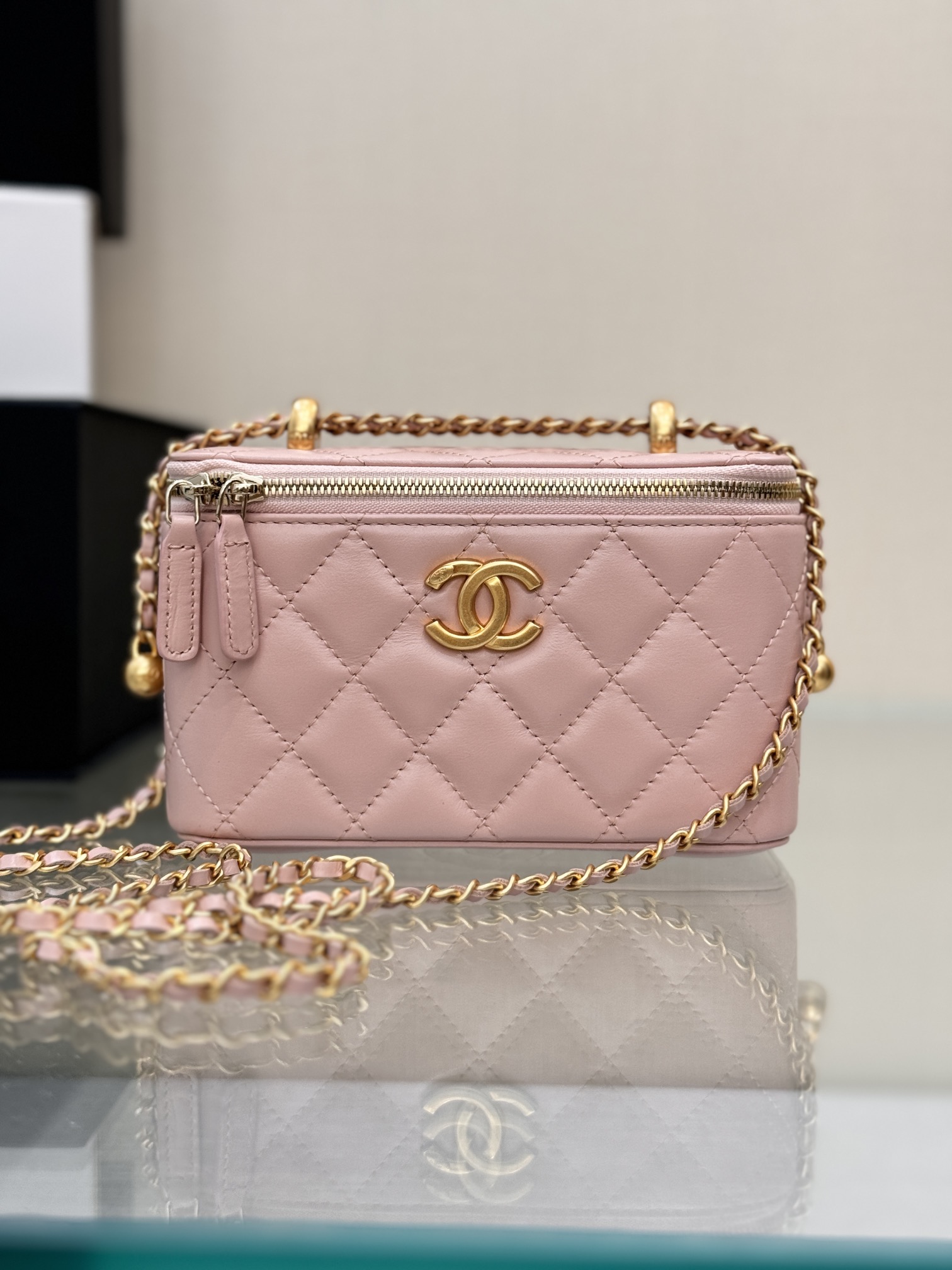 Long Vanity Case（Pink） - Mocuir