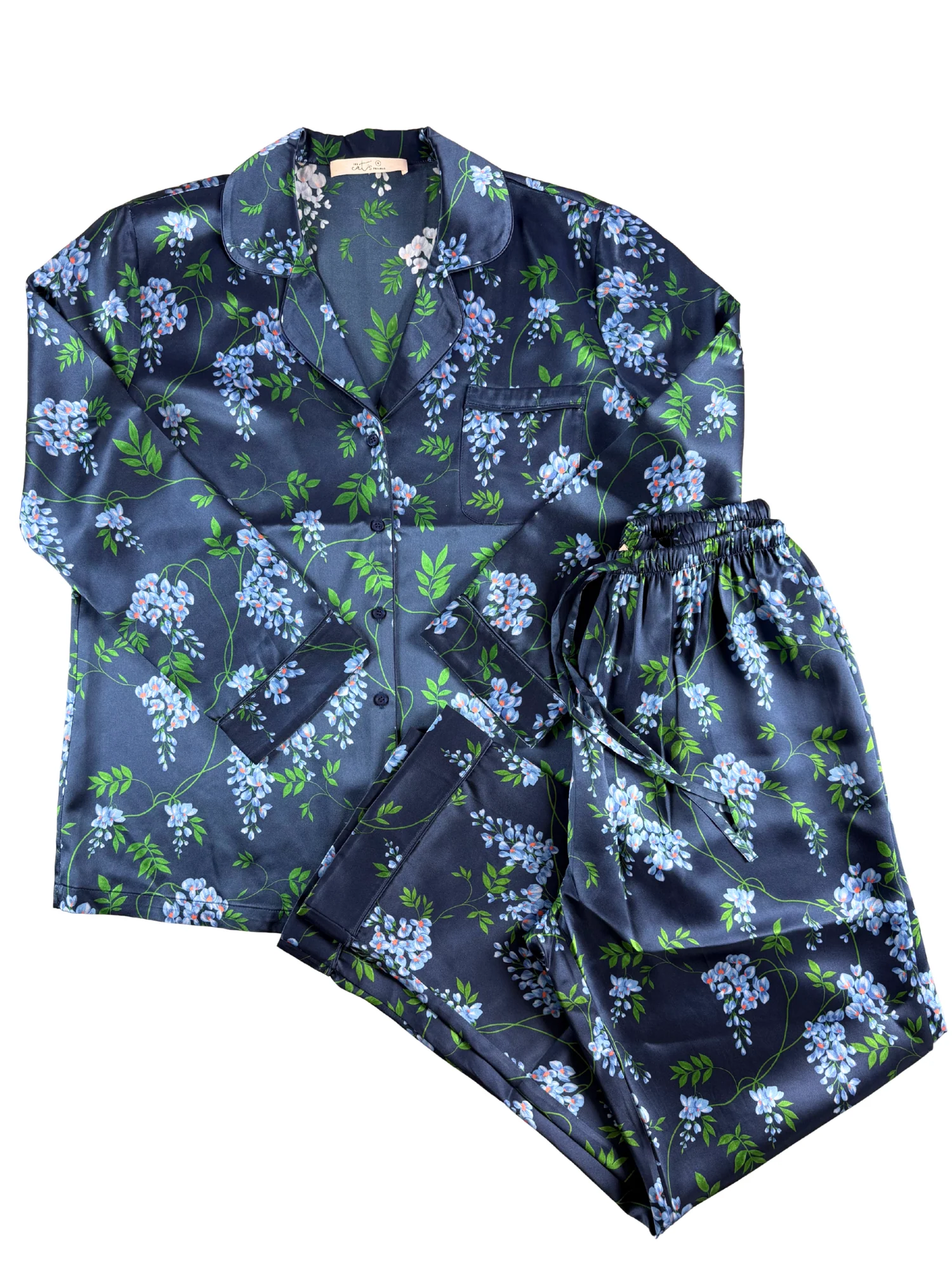 The Cat's Pajamas Cascadia Silk Pajamas