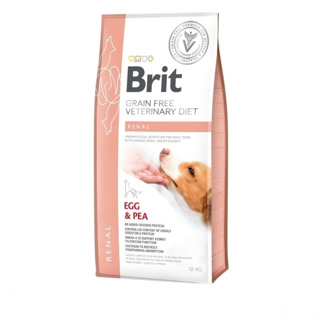 Brit Veterinary Diet Dog Renal Grain Free Egg & Pea