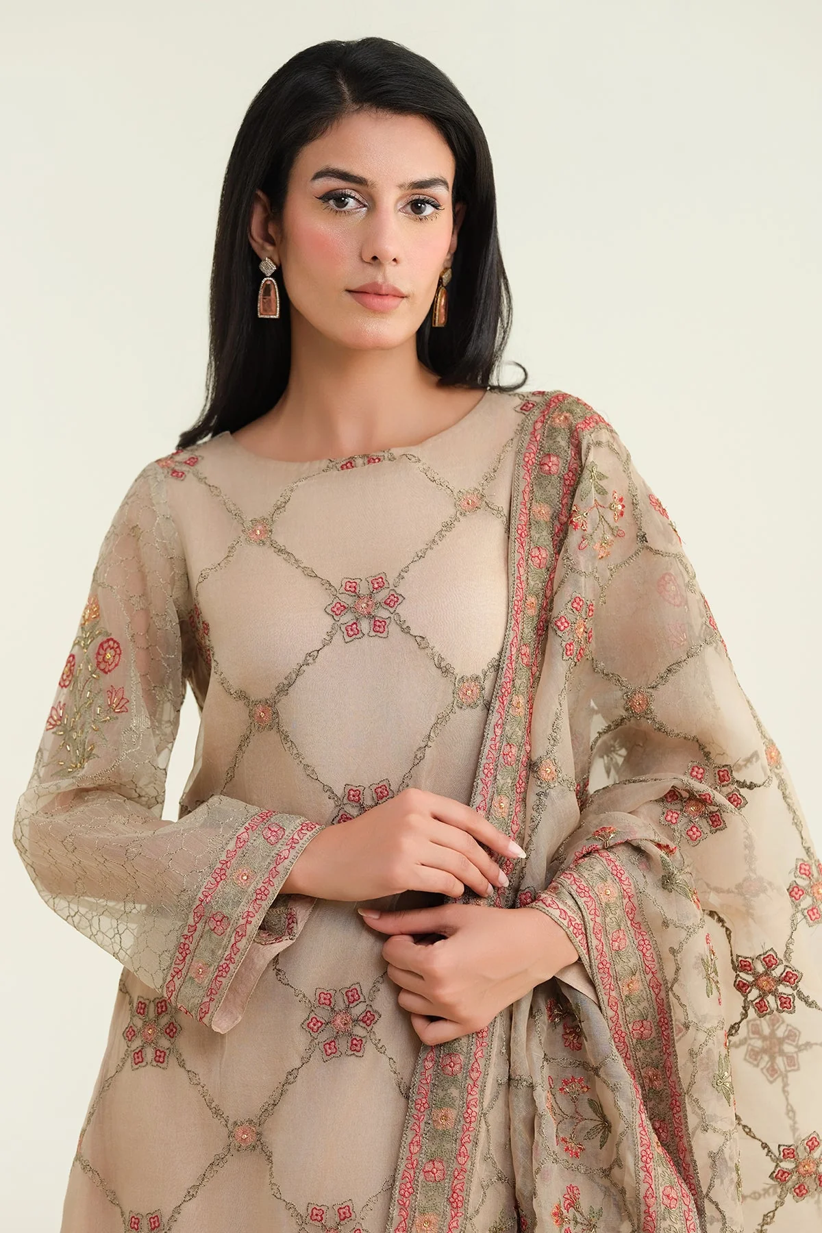 ORGANZA | EMBROIDERED